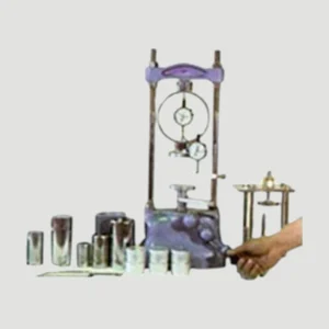 unconfined compression machine hand operated zanput duta teknik